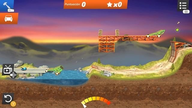 Bridge Constructor Stunts - Gameplay Español [Xbox One] El Especialista mas Loco смотреть онлайн