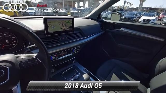 Certified 2018 Audi Q5 Tech Premium, Vienna, VA UA25011 смотреть онлайн
