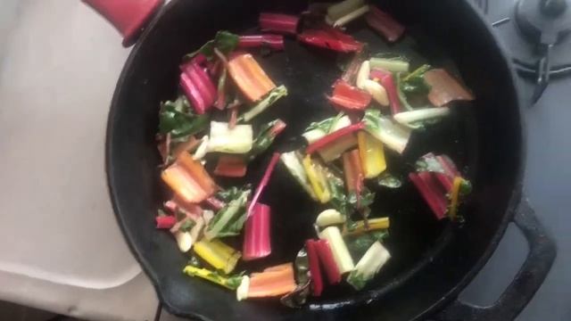 Rainbow Chard Stir Fry смотреть онлайн