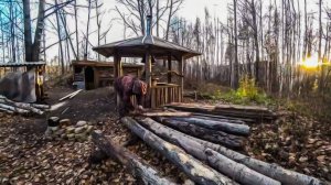 Построил землянку за два года! НЕОЖИДАННЫЙ КОНЕЦ СТРОЙКИ! Место СИЛЫ!