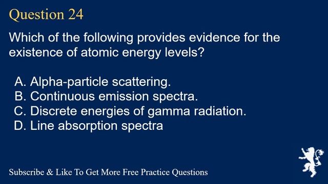 Physics Exam Free Practice Questions