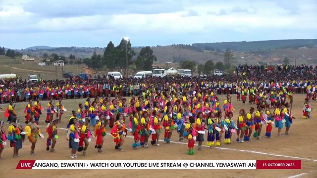 Mswati uyinkhosi yemaswati || Shiselweni Umhlanga Main day 2023 смотреть онлайн