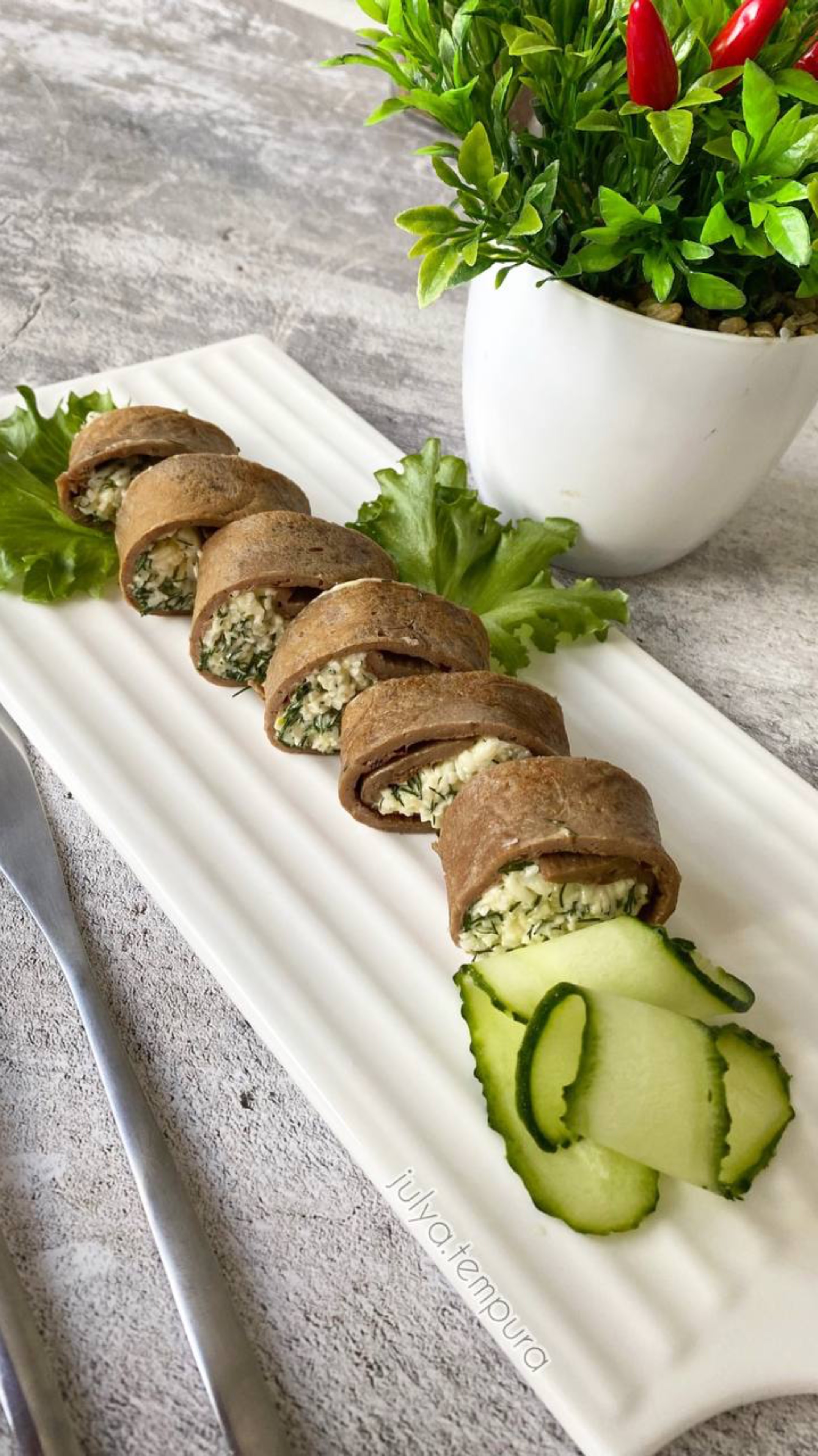 ПЕЧЁНОЧНЫЕ РУЛЕТИКИ