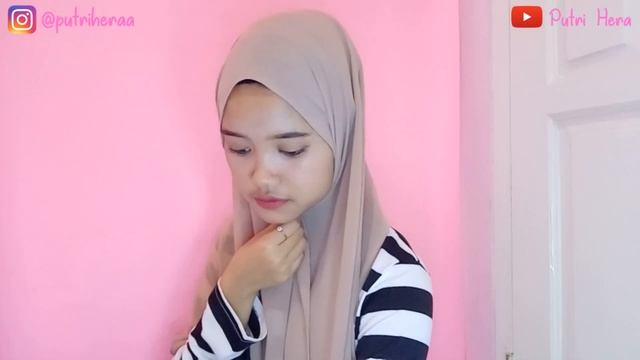 Tutorial Hijab Pashmina ala Selebgram ✨ || Putri Hera смотреть онлайн