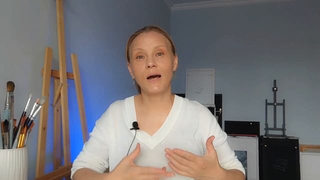 Секреты РИСОВАНИЯ для начинающих. Как нарисовать природу и пейзаж? смотреть онлайн