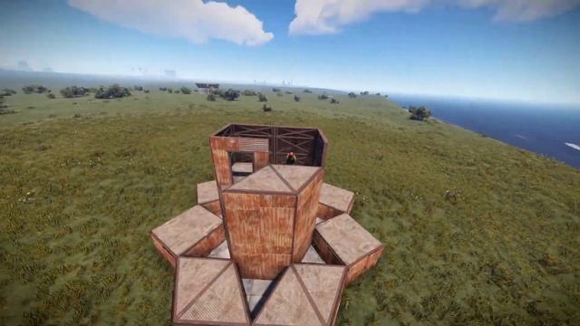 RUST Base Design 2019 | Drop Down Solo/Duo/Trio Base (Rust Base Building) смотреть онлайн