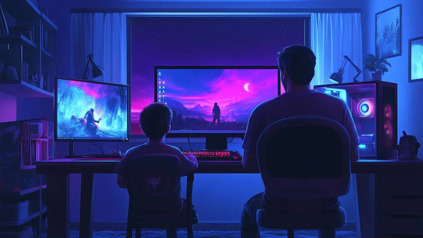 Семейный проект: "Тестим мощность ПК в WoT, Cyberpunk и Genshin! Финал перед продажей!" часть 4!