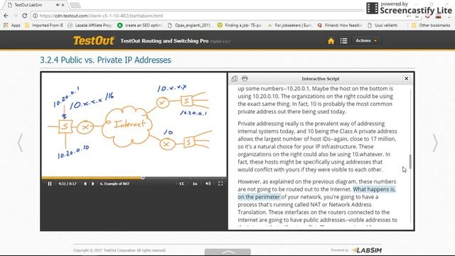 cisco ccna Public vs Private Address смотреть онлайн
