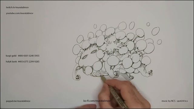 #146 Clip, art stream. Hedgehog | Murat Alimov, @MuratAlimovArt смотреть онлайн