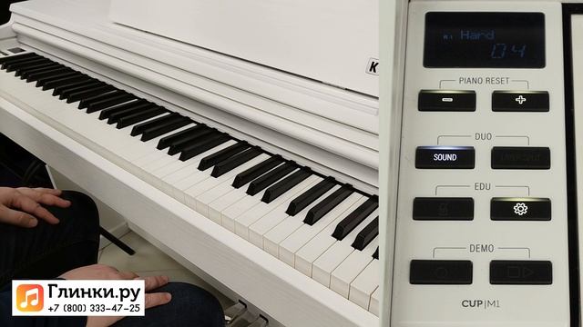 Видео инструкция для цифрового пианино Kurzweil CUP M1 смотреть онлайн