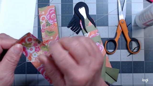Origami Geisha Altered Paperclip Bookmark смотреть онлайн