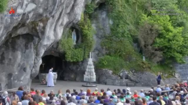 Ore 18:00 - SANTO ROSARIO Da Lourdes - 28/05/2024
