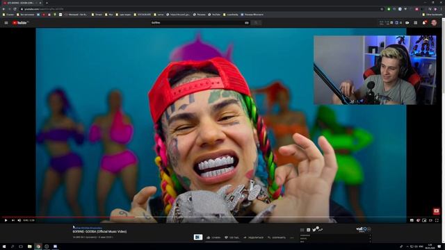 ИГОРЯО СМОТРИТ: 6IX9INE- GOOBA (Official Music Video) смотреть онлайн