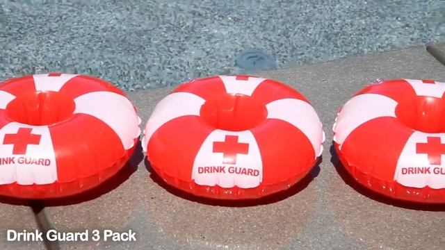 Pink Flamingo Inflatable Drink Holder смотреть онлайн