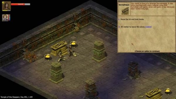 Playing Exiled Kingdoms  -  161  -  Temple of the Sleepers