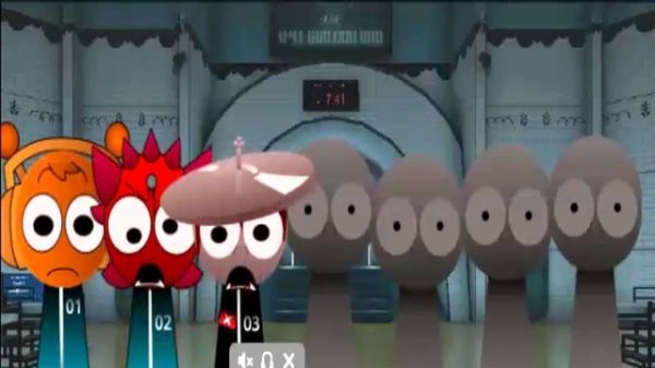 Sprunki Pyramixed Squid Game.