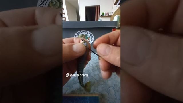 Монтаж офсетного крючка на силикон смотреть онлайн