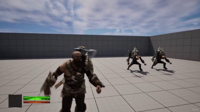 Action RPG Unreal Engine 5 C++ Hero combat #4 смотреть онлайн