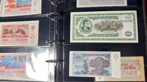 Обзор коллекции БАНКНОТ России!!!