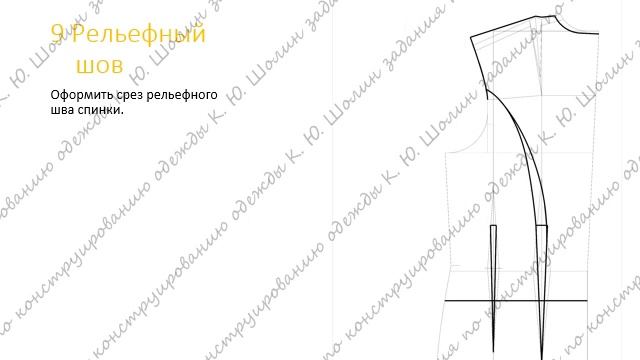 3 Моделирование спинка -isabel-marant
