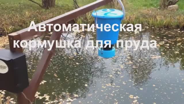 Автоматическая кормушка для водоема и узв смотреть онлайн