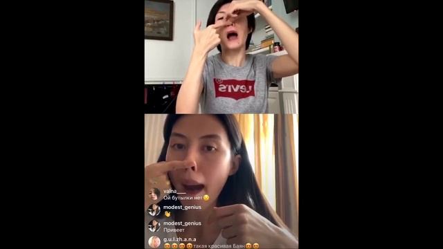 Проработка мимических мышц лица. Эфир с @bbbayana