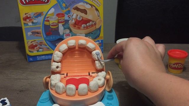 Play Doh Dr. Drill 'n Fill Dentist Playset Unboxing смотреть онлайн