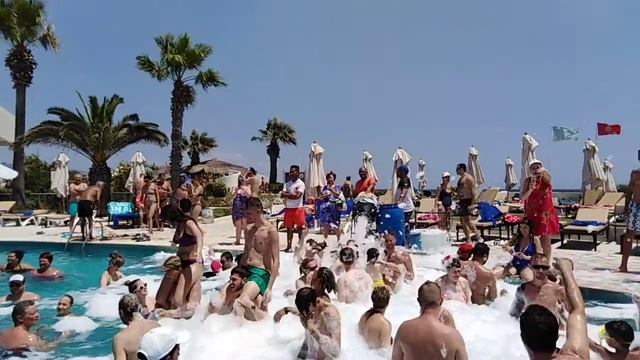 #Hotel #Iberostar selection #Diar #Andalous, #Port El #Kantaoui, #Tunisia #foam #mousse #party смотреть онлайн