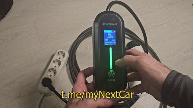 Зарядное устройство для электромобиля. GBT или Type 2 зарядник из Китая, отзыв смотреть онлайн