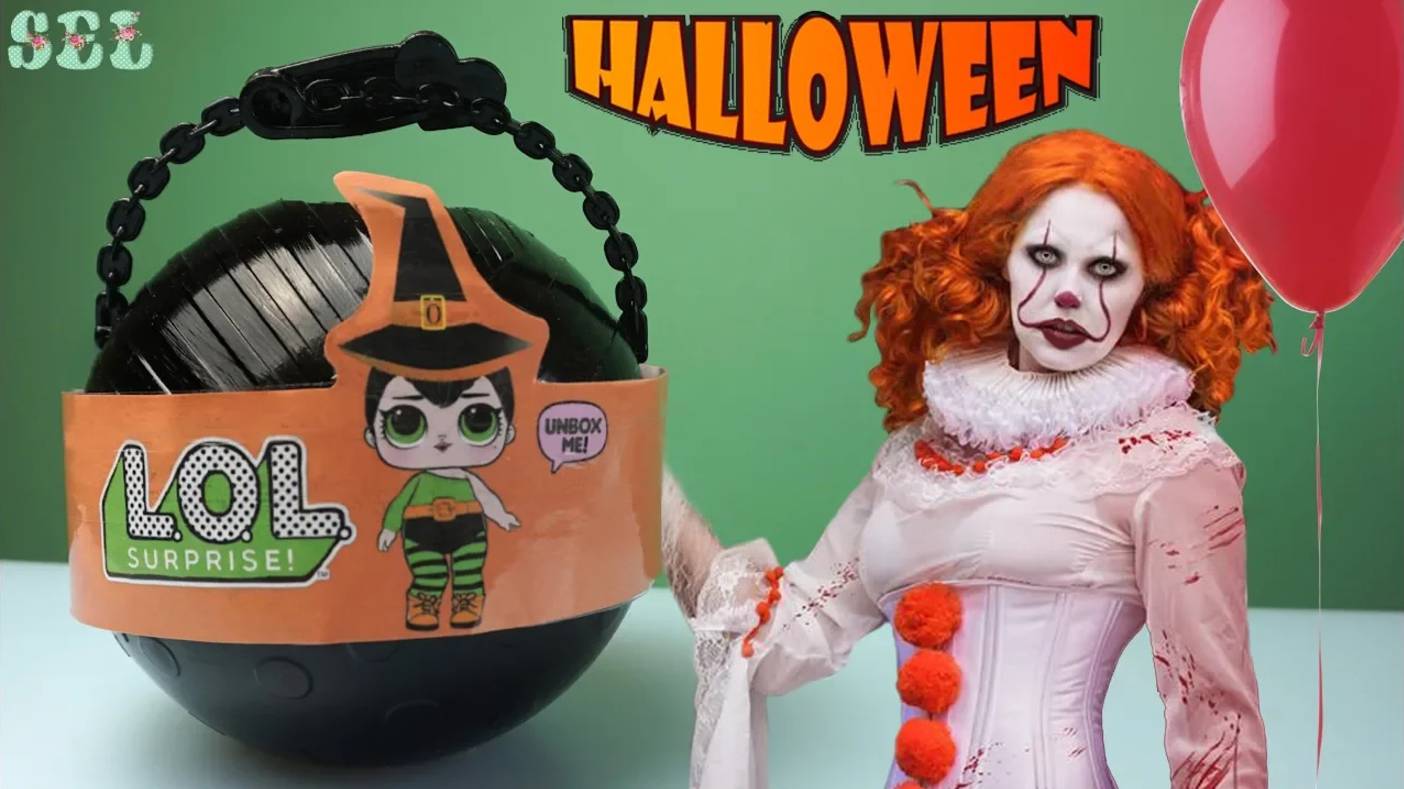 ЛОЛ Сюрприз ПЕННИВАЙЗ Переделка Куклы на Хэллоуин ООАК Custom LOL Surprise HALLOWEEN смотреть онлайн