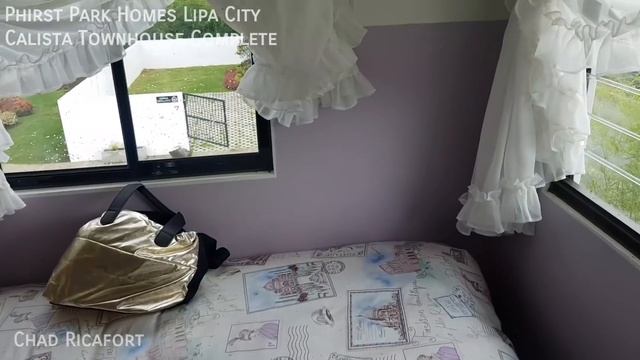 CALISTA TOWNHOUSE @ Phirst Park Homes Lipa City Batngas смотреть онлайн