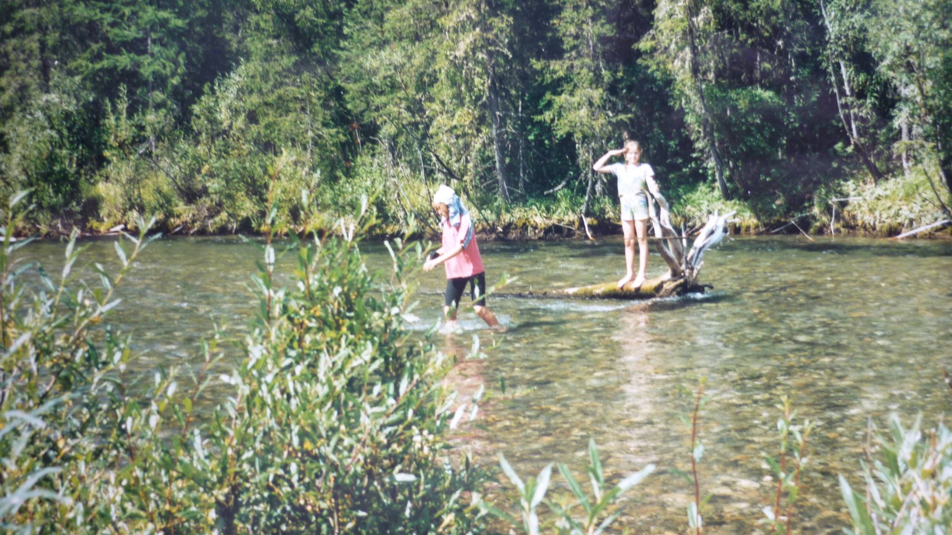 У р.Изиг-Суг, Тыва - 06.08.1998г.