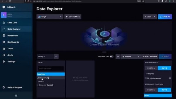 Настройка мониторинга c помощью Grafana InfluxDB Prometheus Telegraf