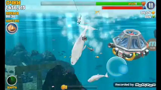 Играем в игру про акулу смотреть онлайн