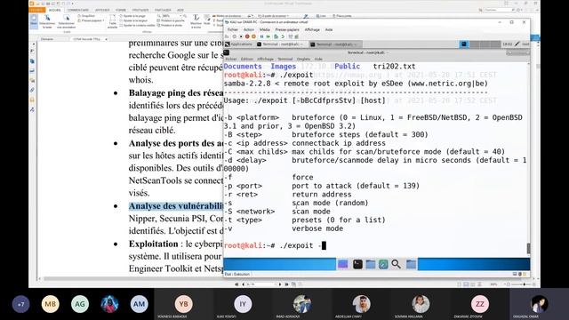 CCNA Sécurity CH01 Démonstration de types d'attaques avec Kali смотреть онлайн