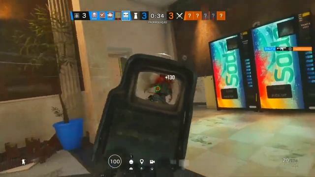 MELHOR SENSIBILIDADE PS4/XBOX NEON DOWN - Rainbow Six Siege Console Champion смотреть онлайн