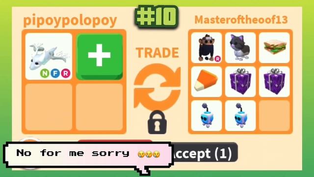 17 LATEST OFFERS FOR NEON GHOST DRAGON!!😍😍 BUT IDK WHAT TO ACCEPT IN RICH SERVERS ADOPT ME смотреть онлайн