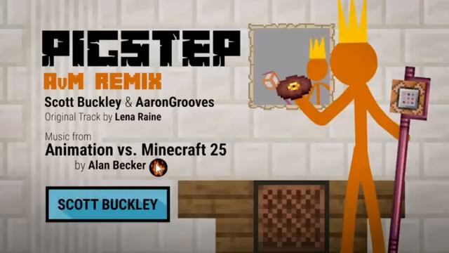 Pigstep (AvM Remix) - Музыка из мультфильма vs. Minecraft Ep. 25 смотреть онлайн