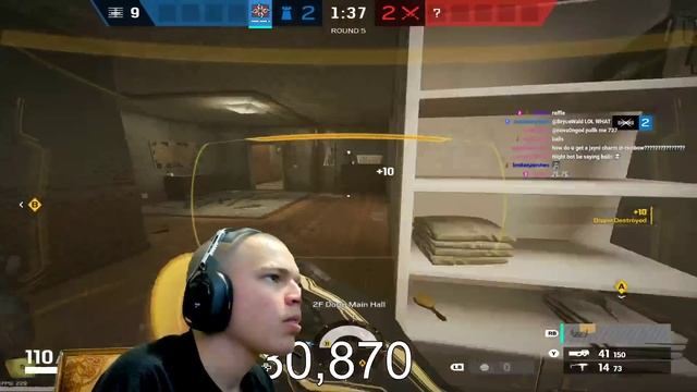 Jynxzi vs Thaqil 1v1 (Rainbow Six Siege) смотреть онлайн