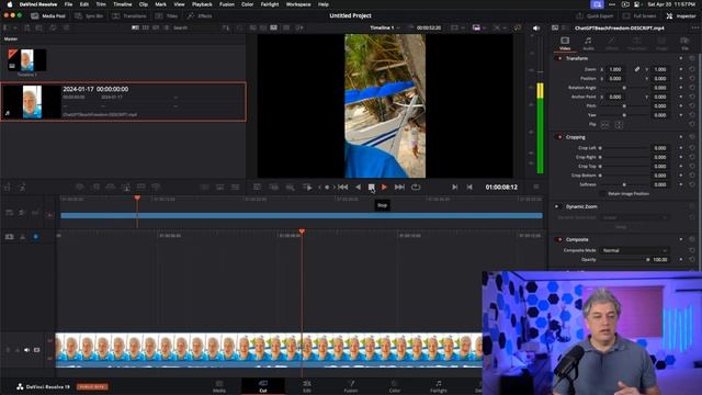 AI Color Correction with Davinci Resolve 19 смотреть онлайн