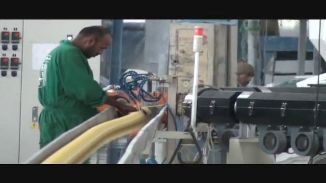 TS867-PVC spiral hose machine test in Egypt смотреть онлайн