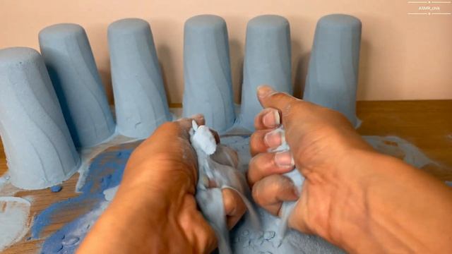 ASMR baking soda crush // 🩵💙 // relaxing sounds // смотреть онлайн