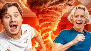 Проверка Лайфхаков, Экспериментов - Сделали Огненное Торнадо! (Кореш, Парадеич, ФрамеТамер) -720