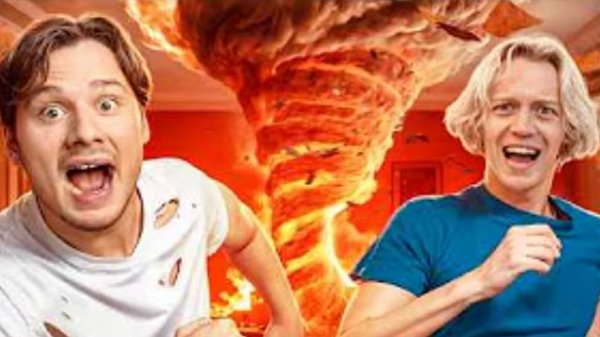 Проверка Лайфхаков, Экспериментов - Сделали Огненное Торнадо! (Кореш, Парадеич, ФрамеТамер) -720