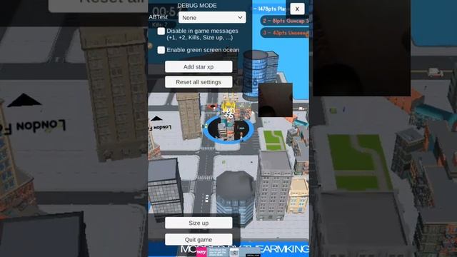 Hole.io Mod Menu (size Up, Star Xp And More)
