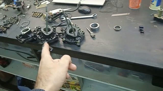 MERCURY 90  Ремонт двигателя