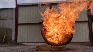 Реставрация дубовой бочки, сильный обжиг.