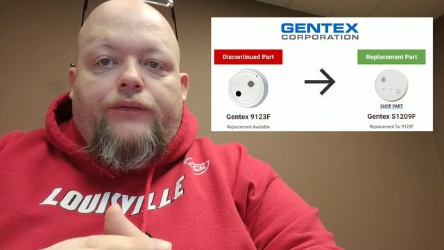Gentex smoke detector 9123F replaced by the Gentex S1209F. Also I am back to posting on Fire Alarms смотреть онлайн
