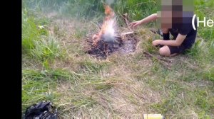 Что будет если взорвать газовый баллон в костре💀🔥