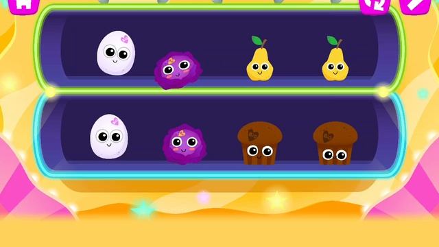 Собери пары. Обучающие игры. Увлекательное обучение. Логопедический мультик для малышей. смотреть онлайн